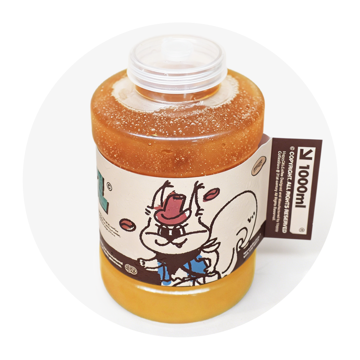 3XL菠蘿氣泡美式快樂桶