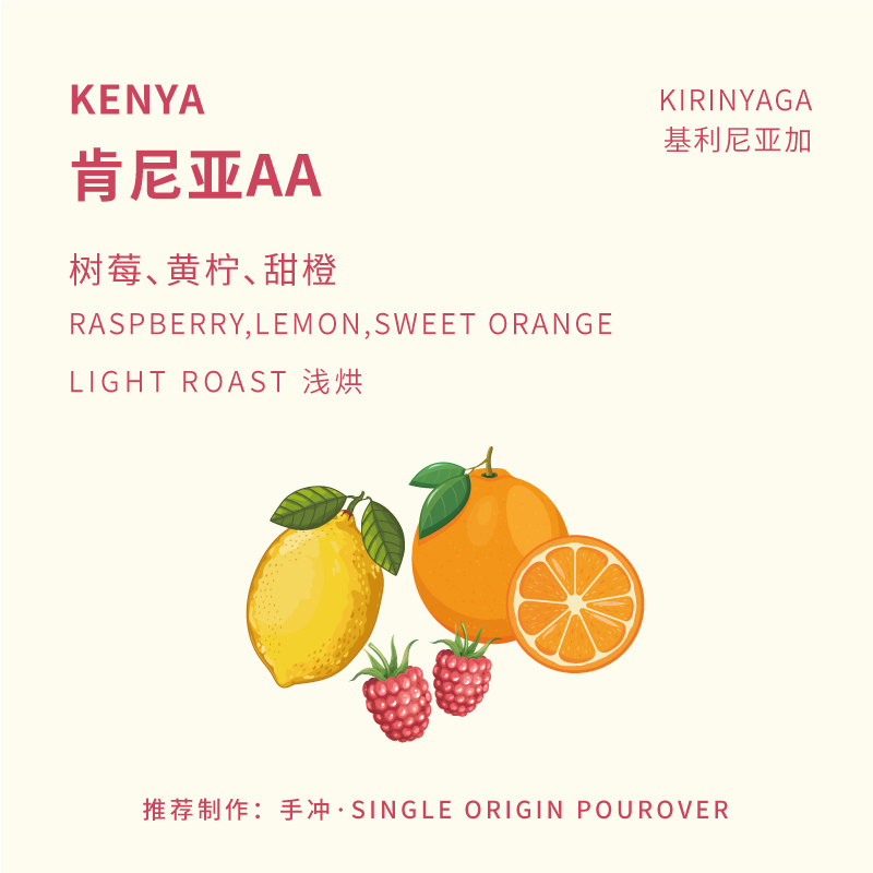 肯尼亚AA 水洗  手冲