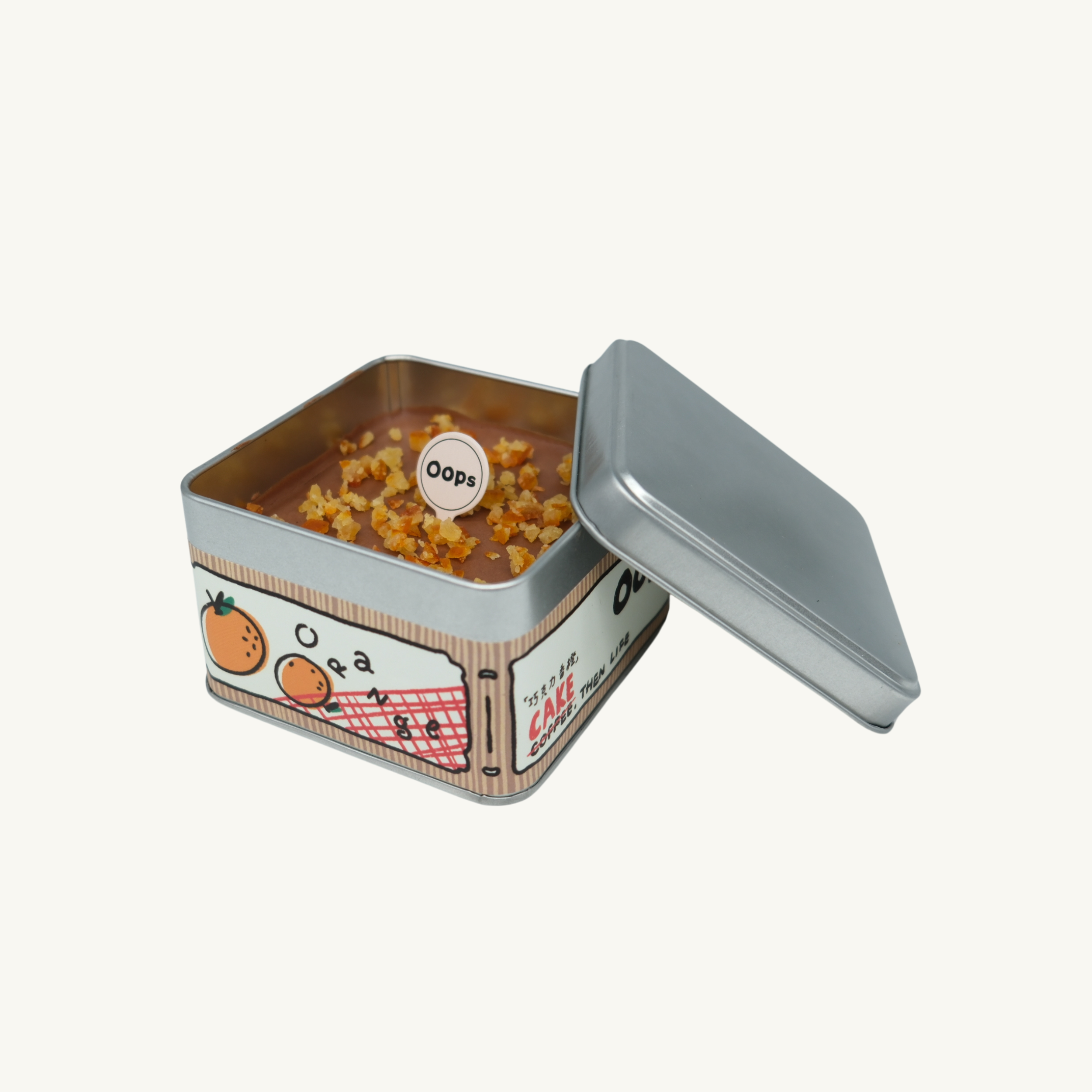 巧克力香橙盒子蛋糕