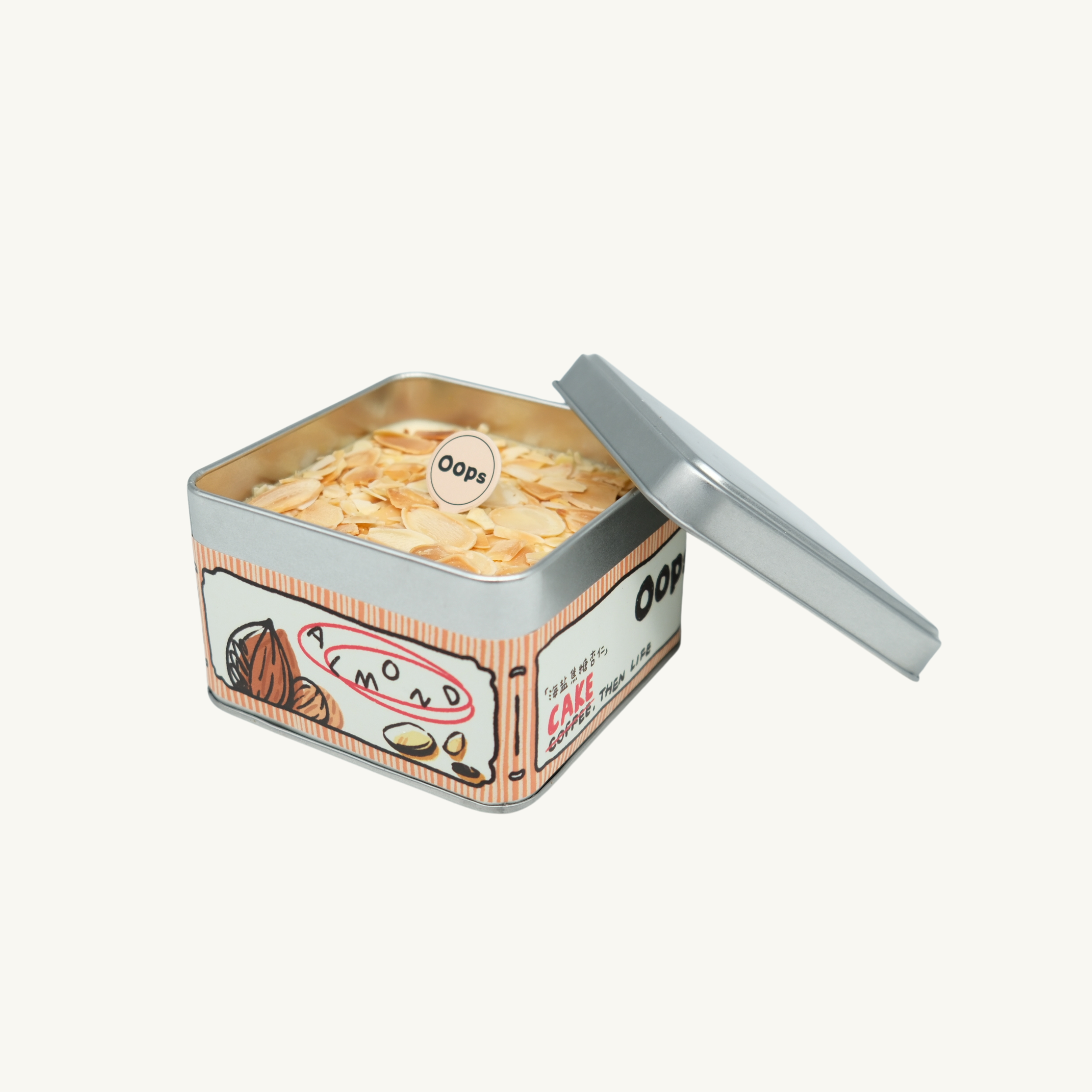 海鹽焦糖杏仁蛋糕