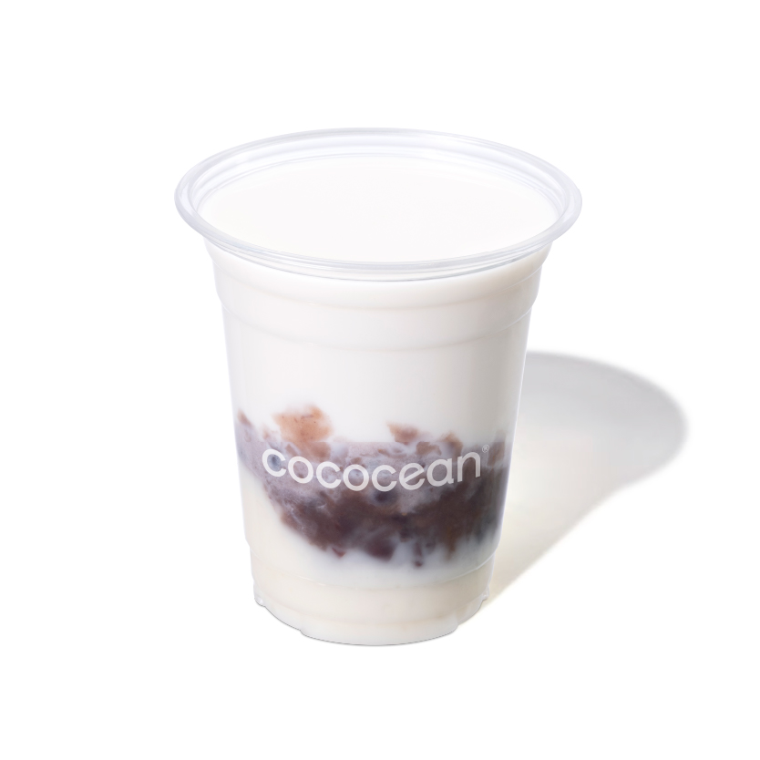 慢煮红豆米麻薯椰奶