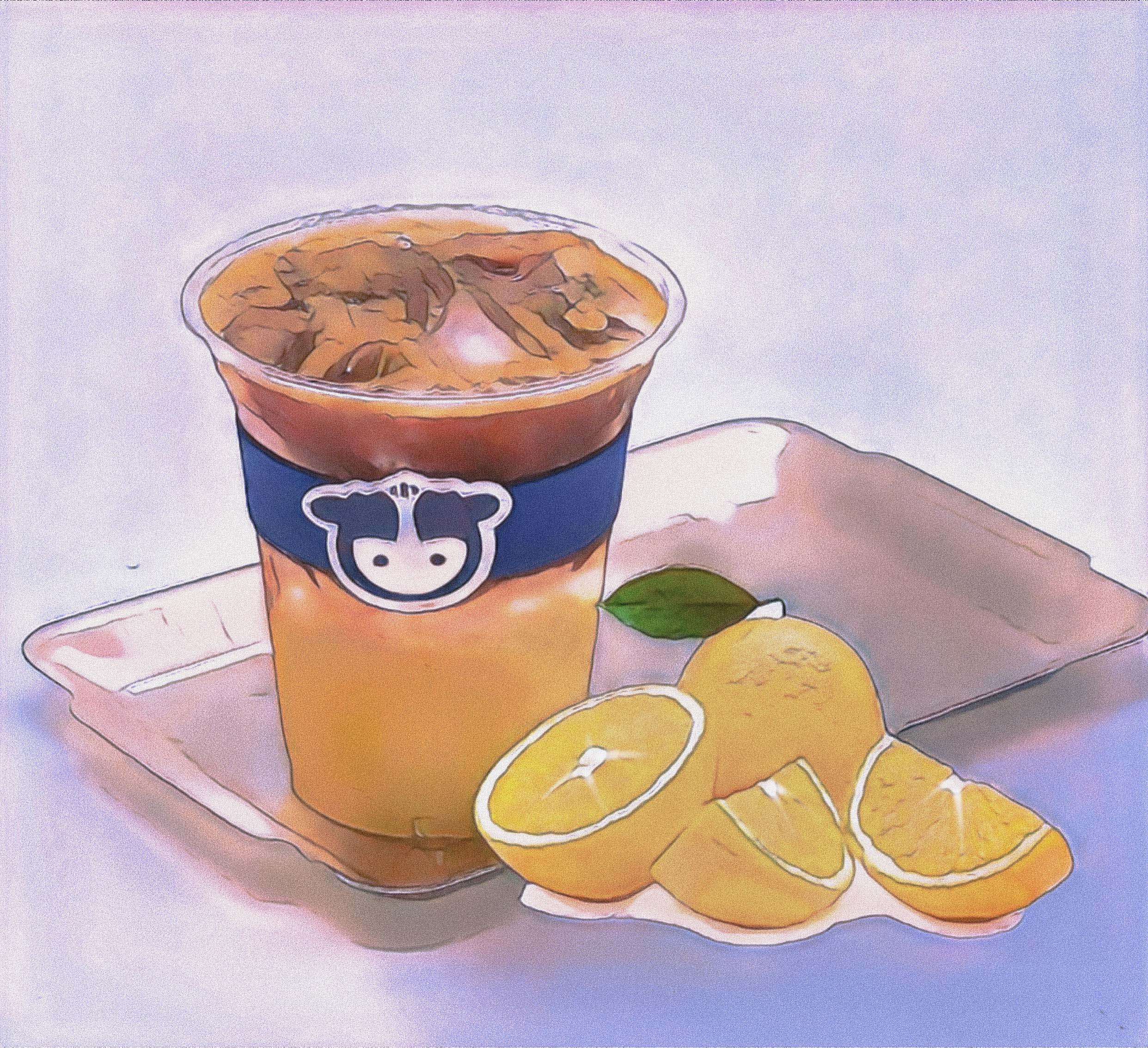橙汁美式