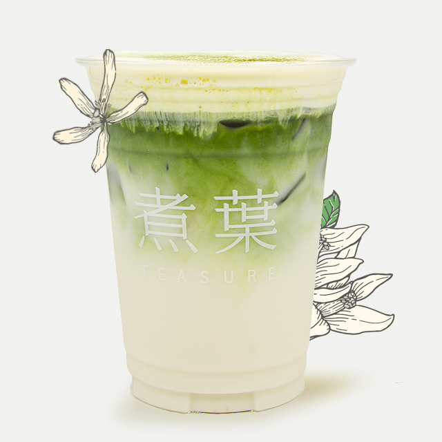 一抹柚香奇兰牛乳茶