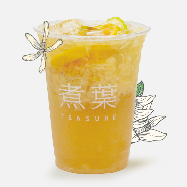 柚香奇兰柠檬茶