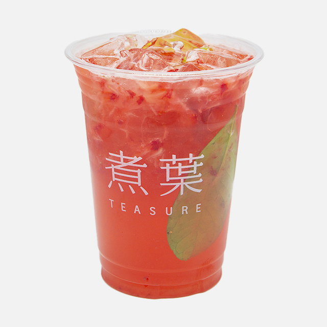 草莓冰茶