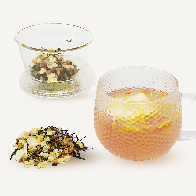 黄芪苹果煮绿茶
