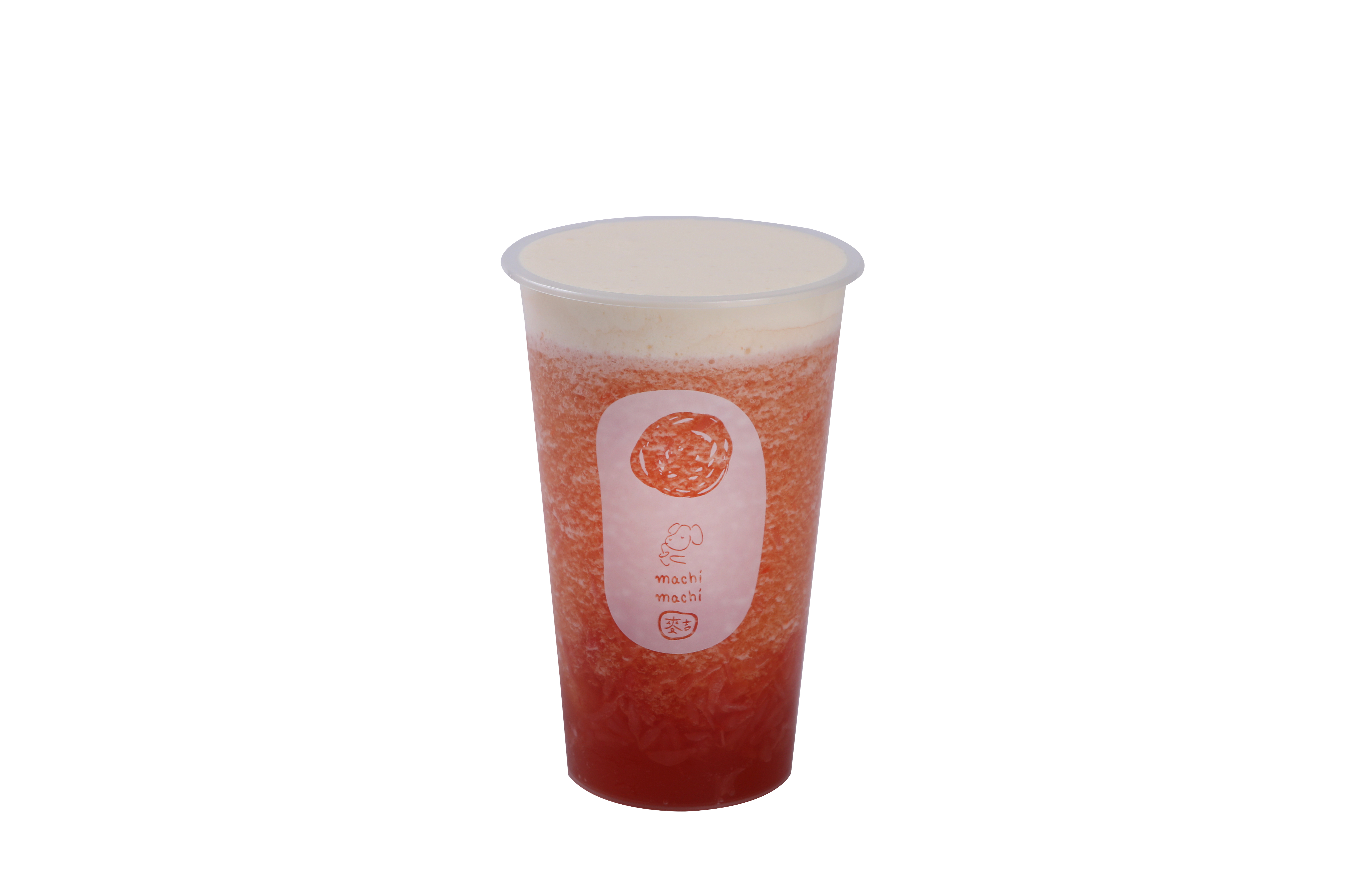 芝士葡萄柚绿茶冰沙