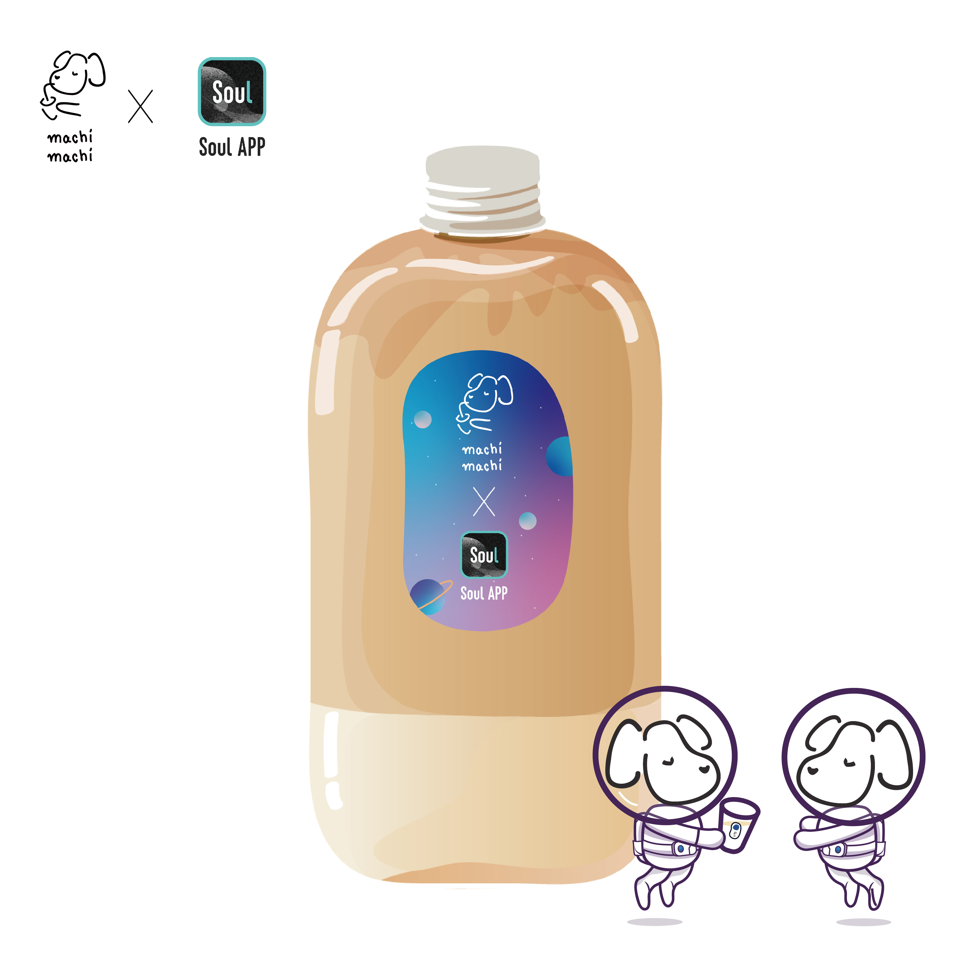 soul machi 焦糖奶酪奶茶